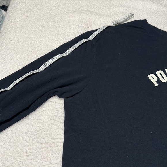 Men’s Ralph Lauren Polo Navy L/S Tee, EUC, Size XL - Picture 6 of 8